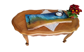 Bougeoire en bois