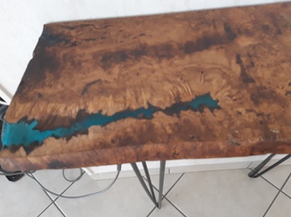 Bougeoire en bois