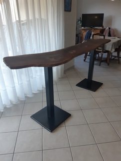 Bougeoire en bois